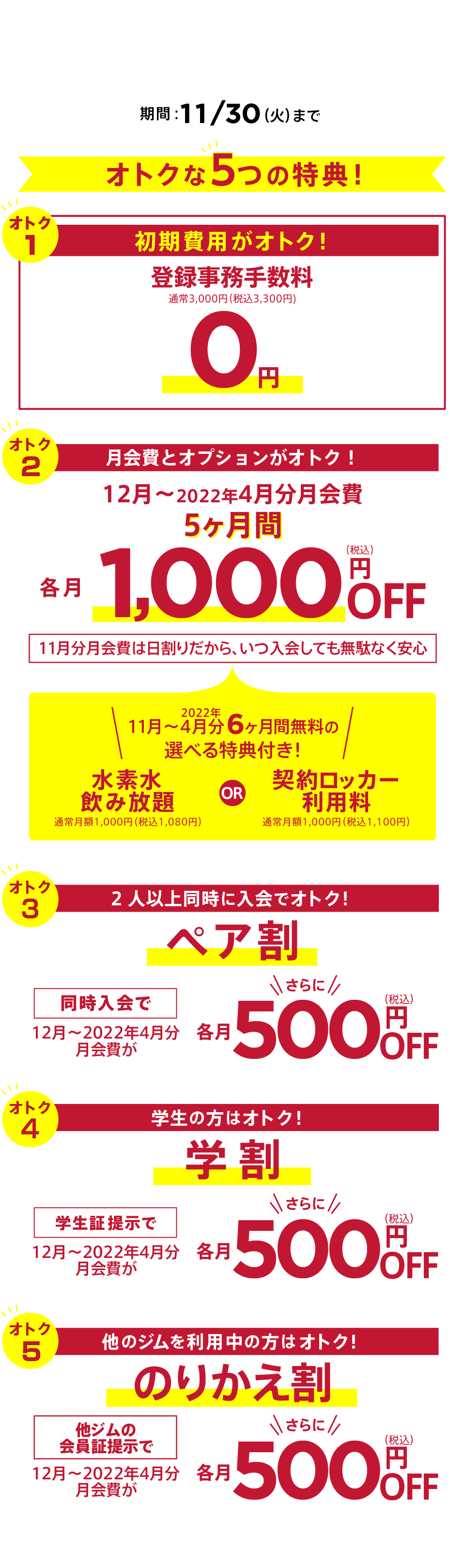 キャンペーン