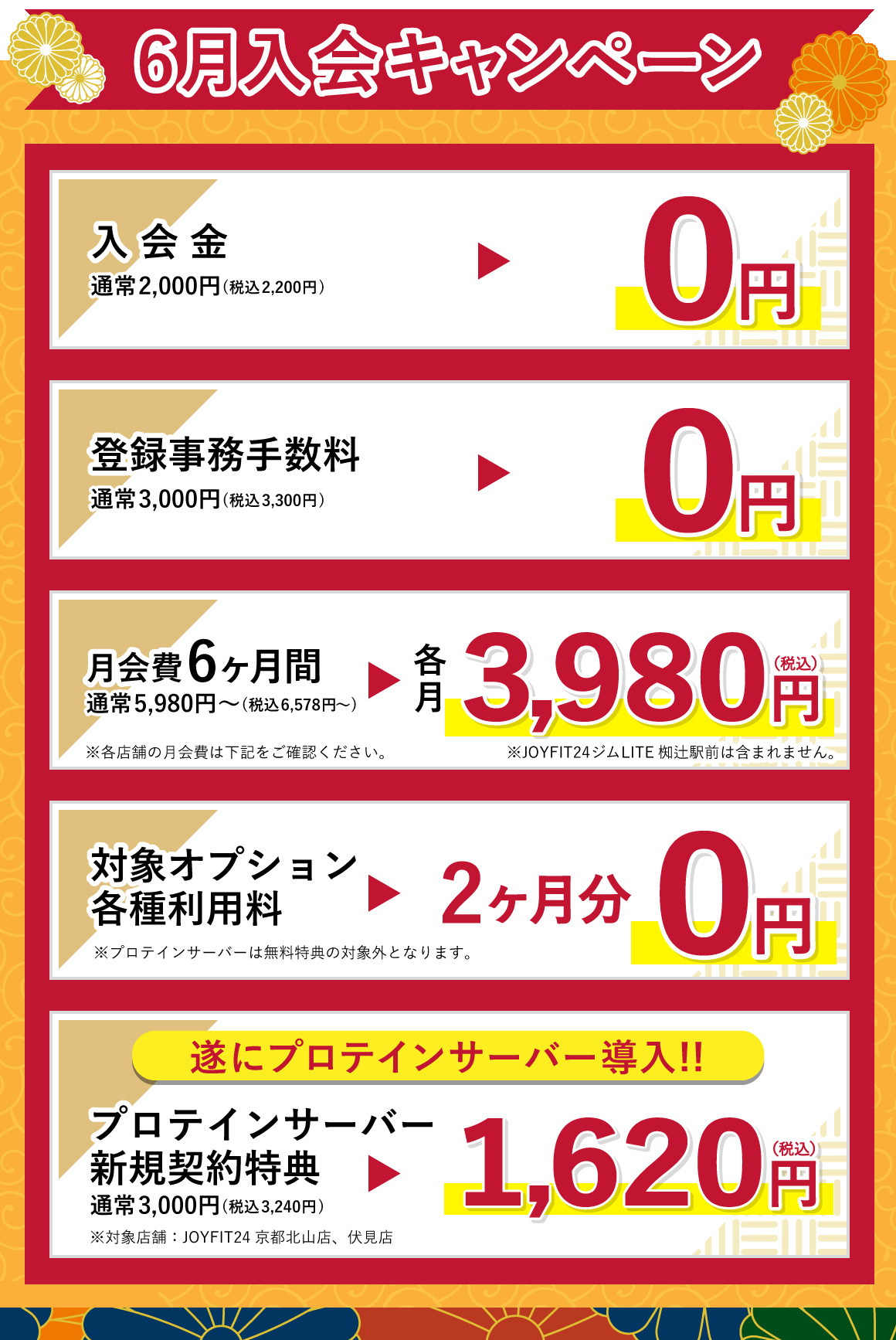 キャンペーン情報